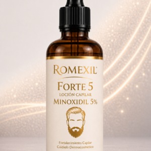 ROMEXIL® Forte 5, loción minoxidil